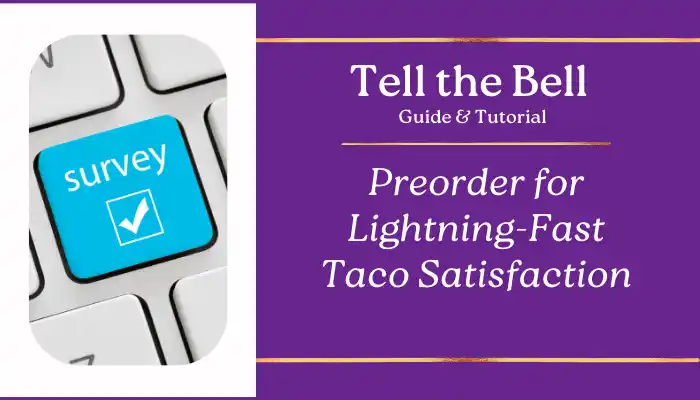 Preorder for Lightning-Fast Taco Satisfaction